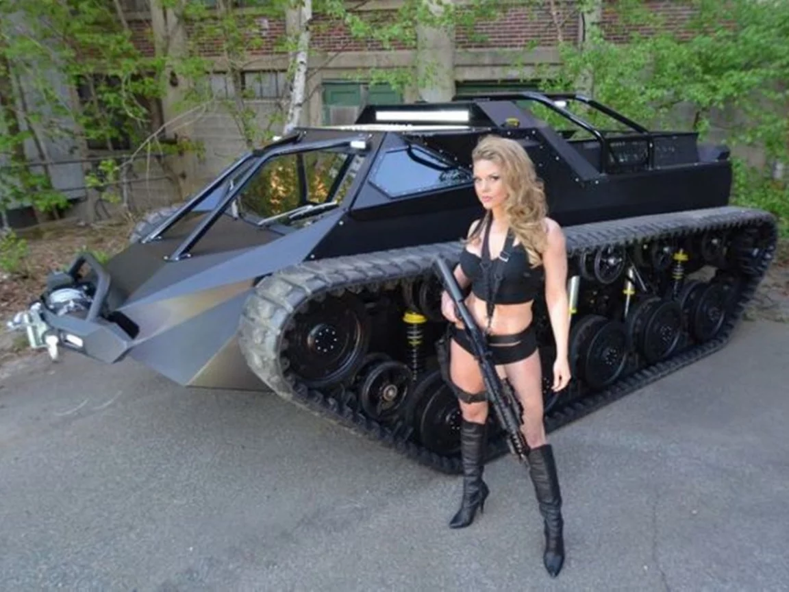 дева, гусеничный, вездеход, ripsaw ev2, созданный американской компанией, howe howe