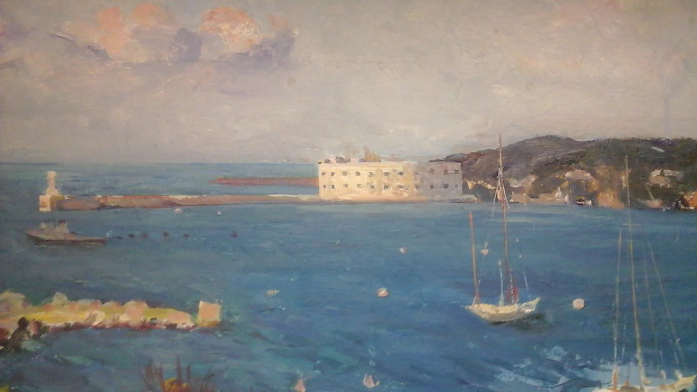 севастополь, равелин, бухта, живопись
