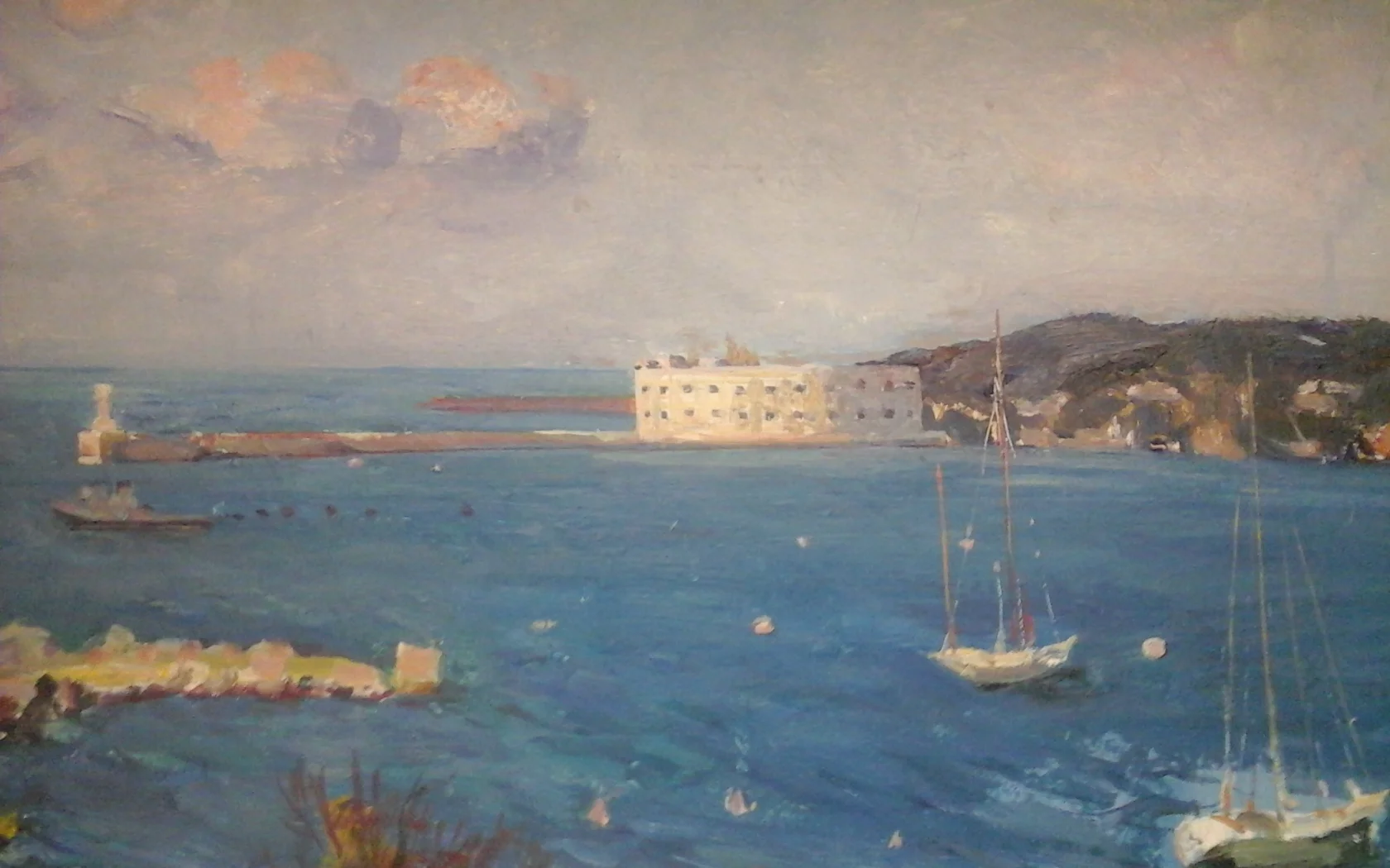 севастополь, равелин, бухта, живопись