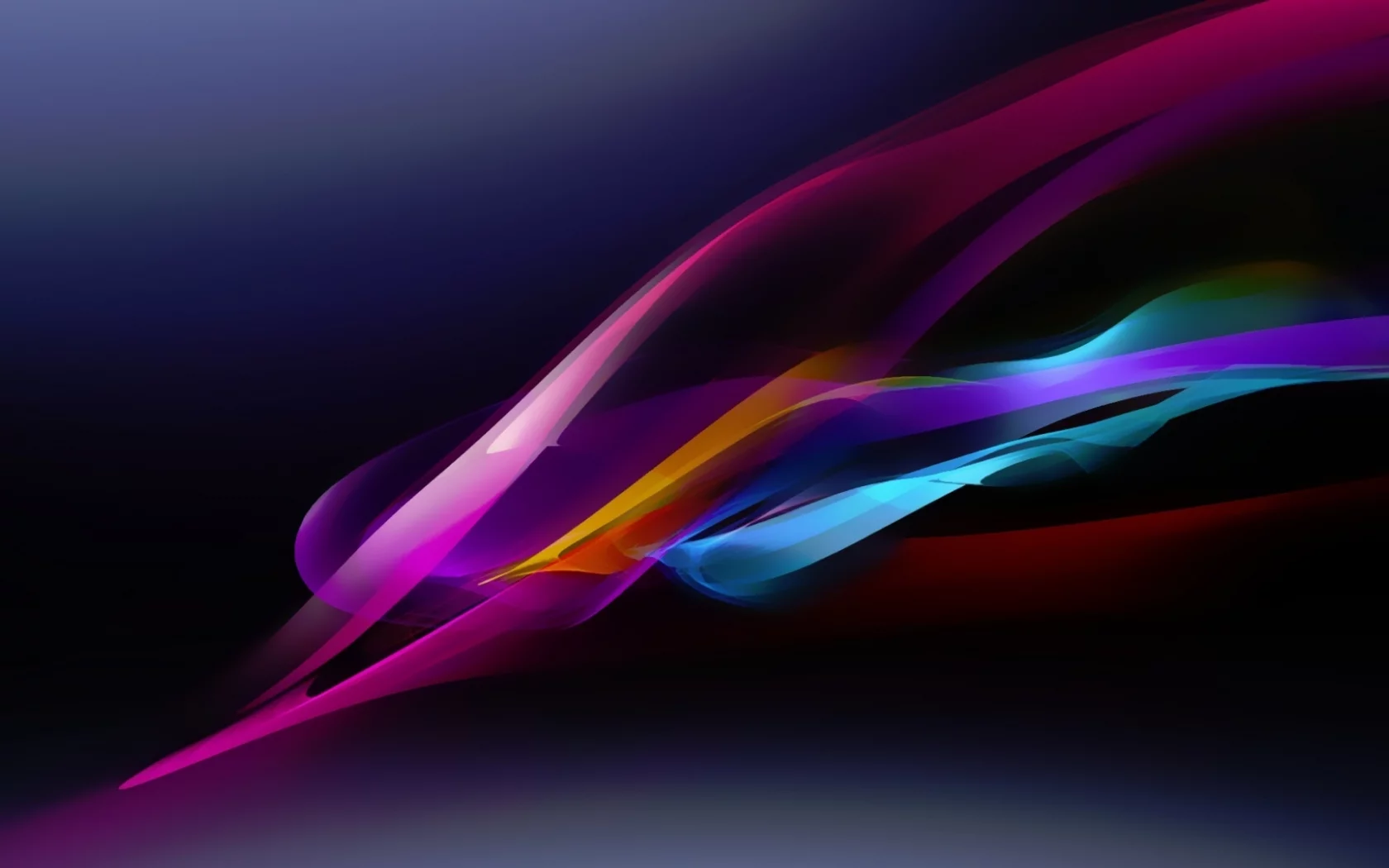 abstract, pink, blue, multicolor