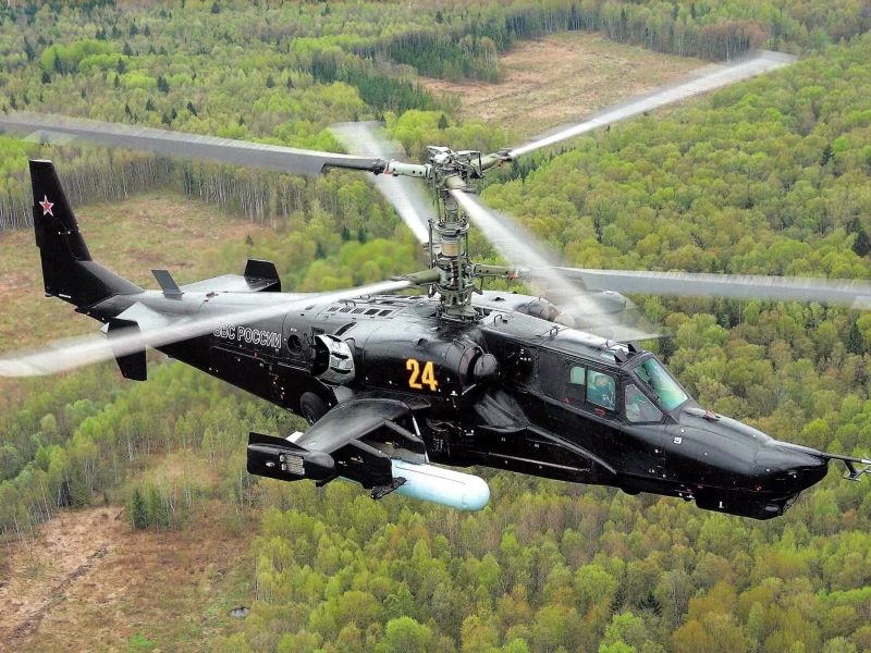 вертолет, камов, ка52, ка, 52, kamov, ka52, ka, guns, hip, shark, attack, helicopter, military, russian, russia, soviet, weapon, aircraft, sun, summer, sky, wide