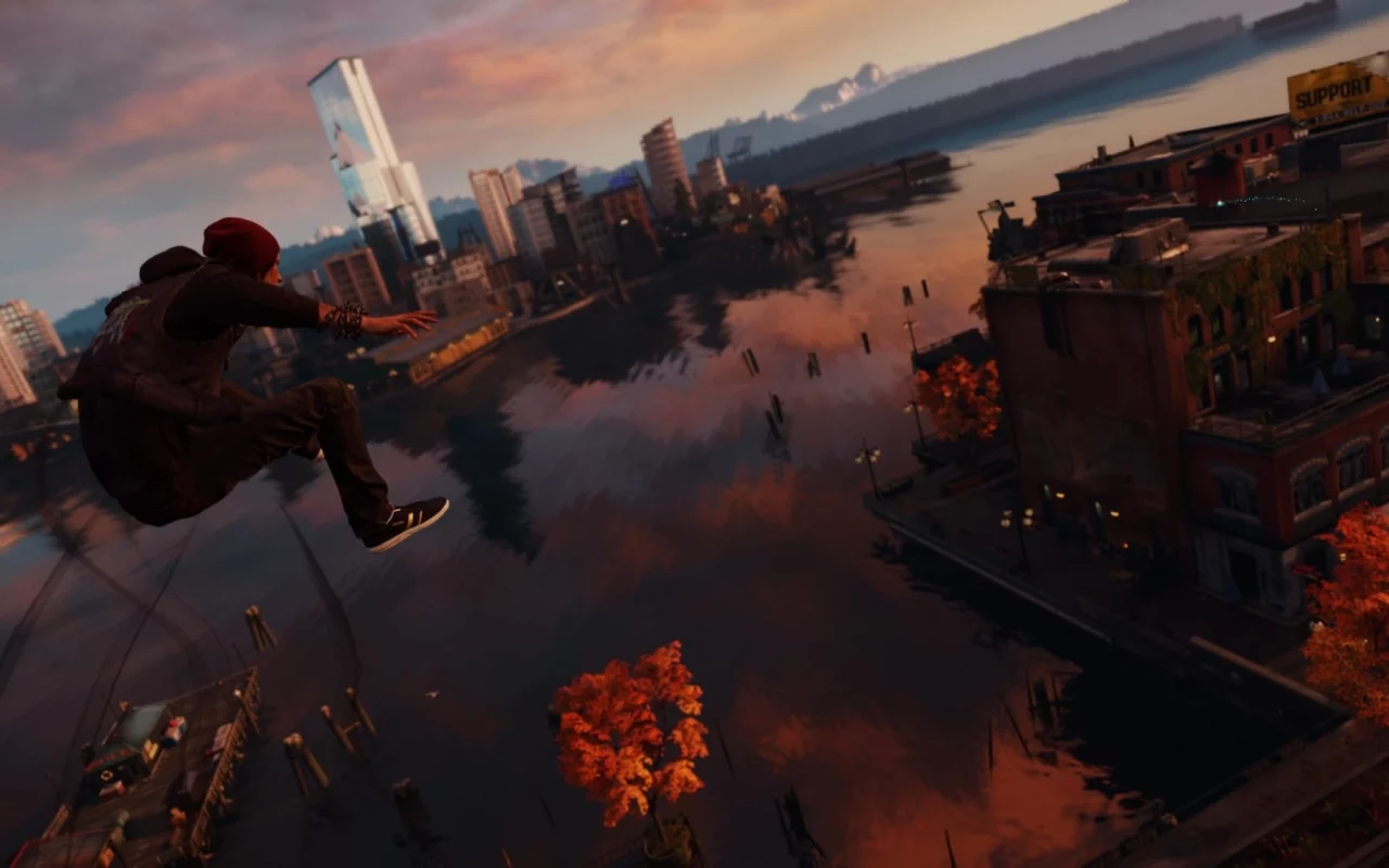 infamous второй сын, видео игры