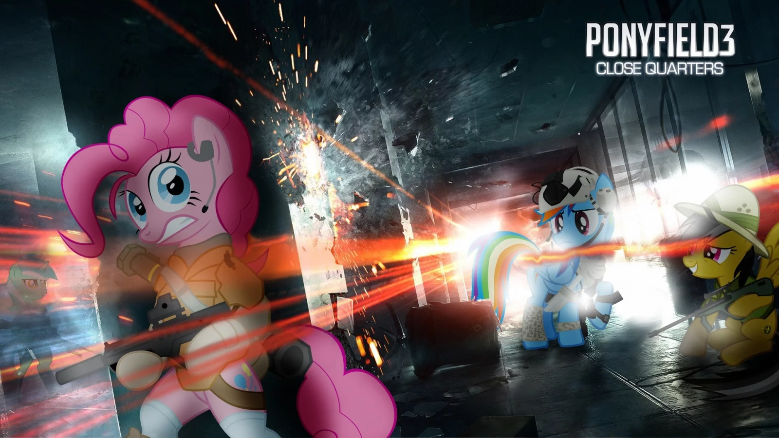 battlefield, ponyfield, my little pony, battlefield 3, pony