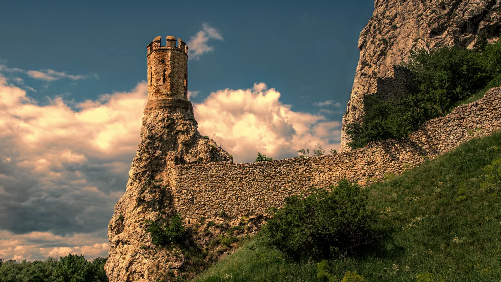 замок, castle, water, see, reflection, beautiful, nature, lake, bridge, garden, see, up, sun, summer, sky, wide