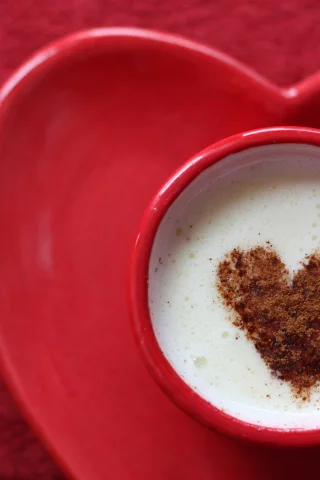 молоко, любовь, какао, coffe, кофе, heart, love, сердце, чашка