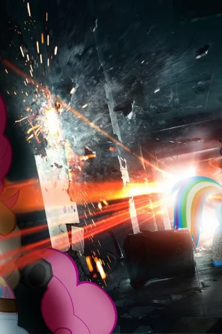 battlefield, ponyfield, my little pony, battlefield 3, pony