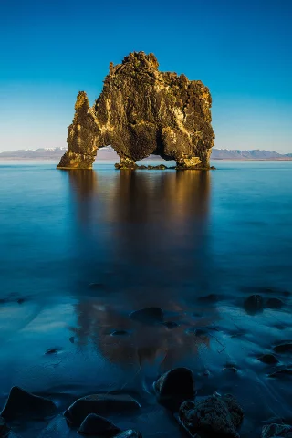 пейзаж, природа, вода, море, океан, скала, небо