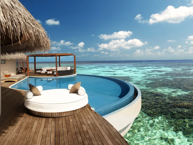 maldives, остров, океан, island, бассейн, fesdu, кораллы, мальдивы