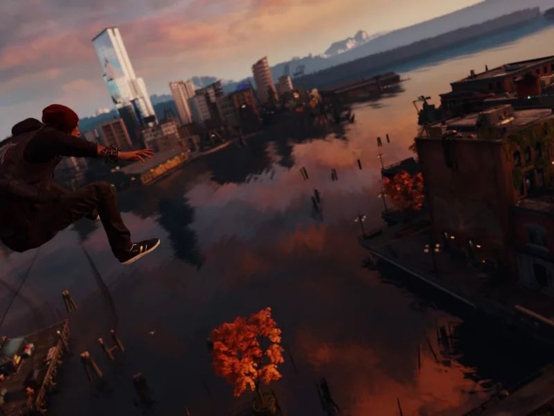 infamous второй сын, видео игры