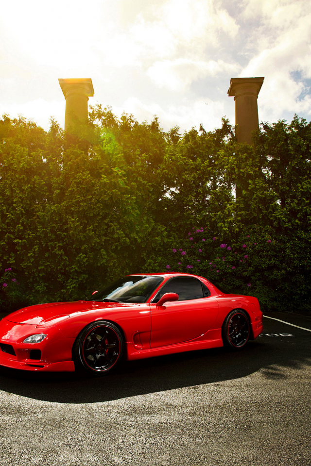 RX 7 Red