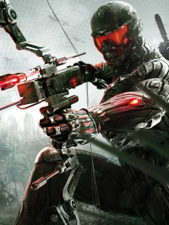 crysis 3, крайзис 3, лук, стрела, лазер