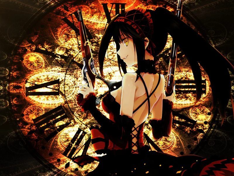 tokisaki kurumi, kurumi, няшка, куруми, date a live