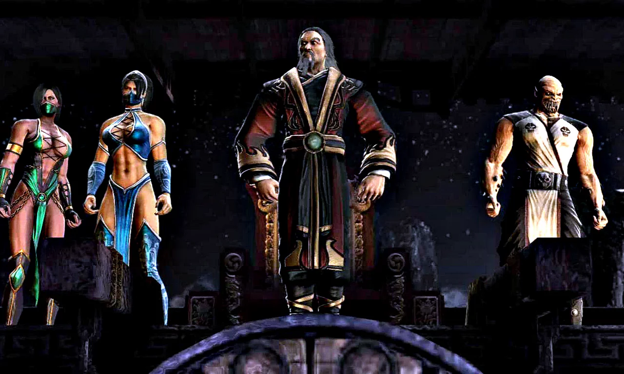 mortal kombat, бойцы, турнир, шан цунг, китана, джейд, барака