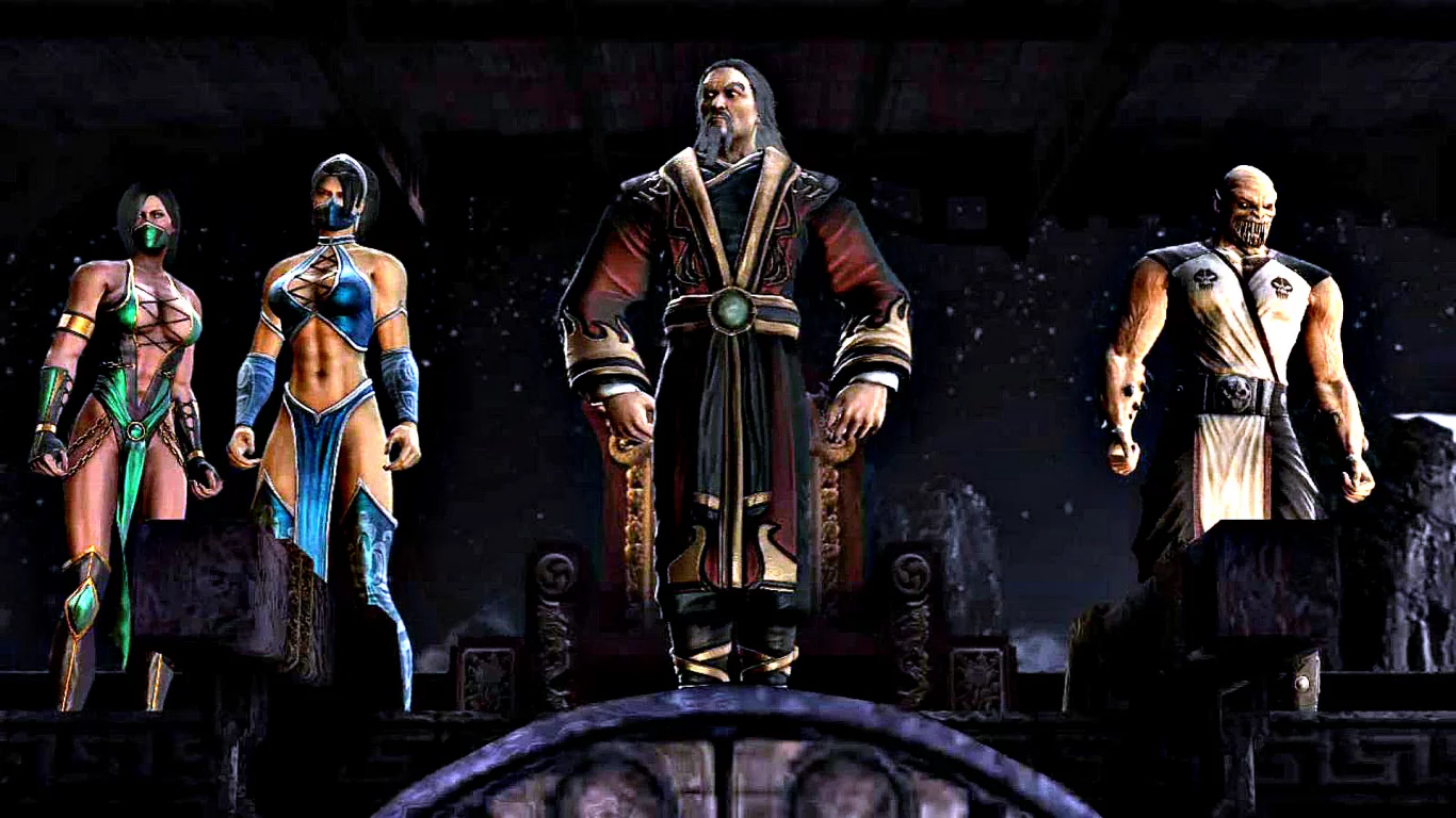 mortal kombat, бойцы, турнир, шан цунг, китана, джейд, барака