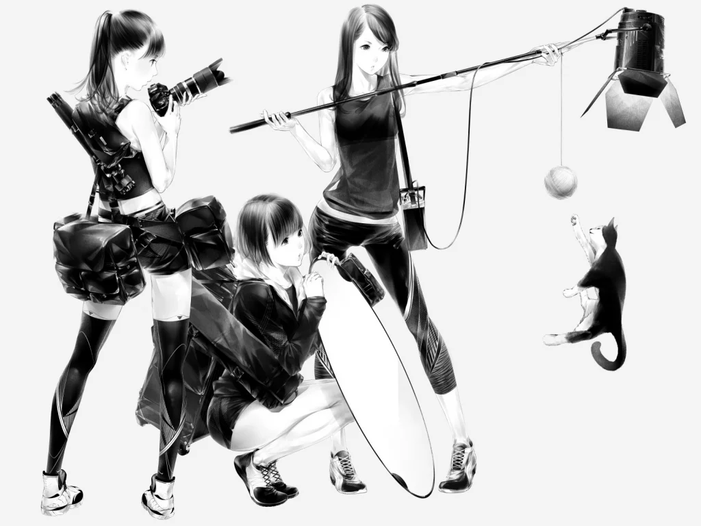 sawasawa, monochrome