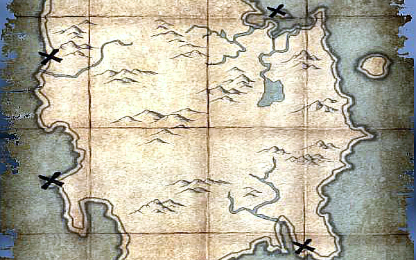 skyrim, карта сокровищ, солстейм, остров