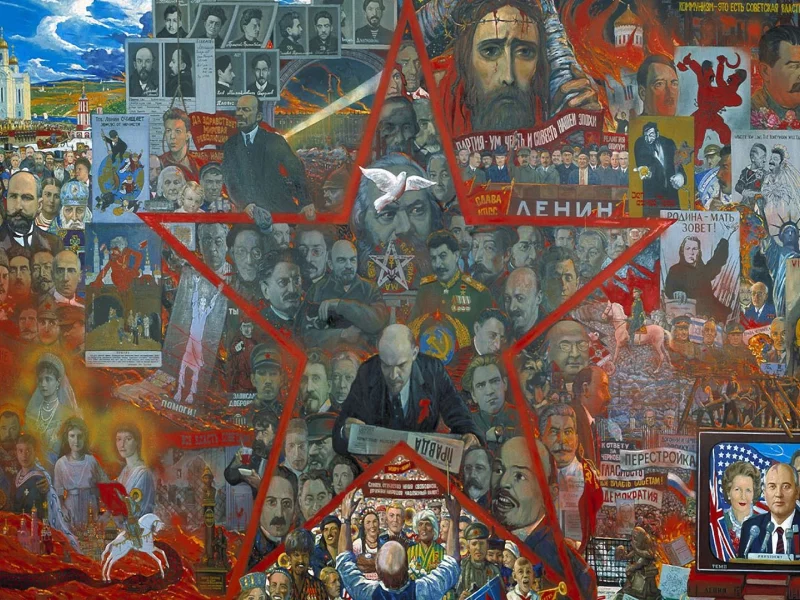 исус, ленин, горбатый