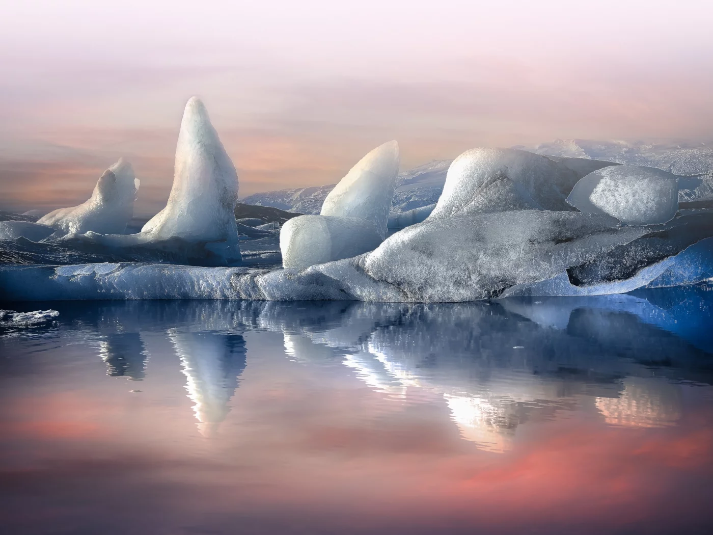 море, лёд