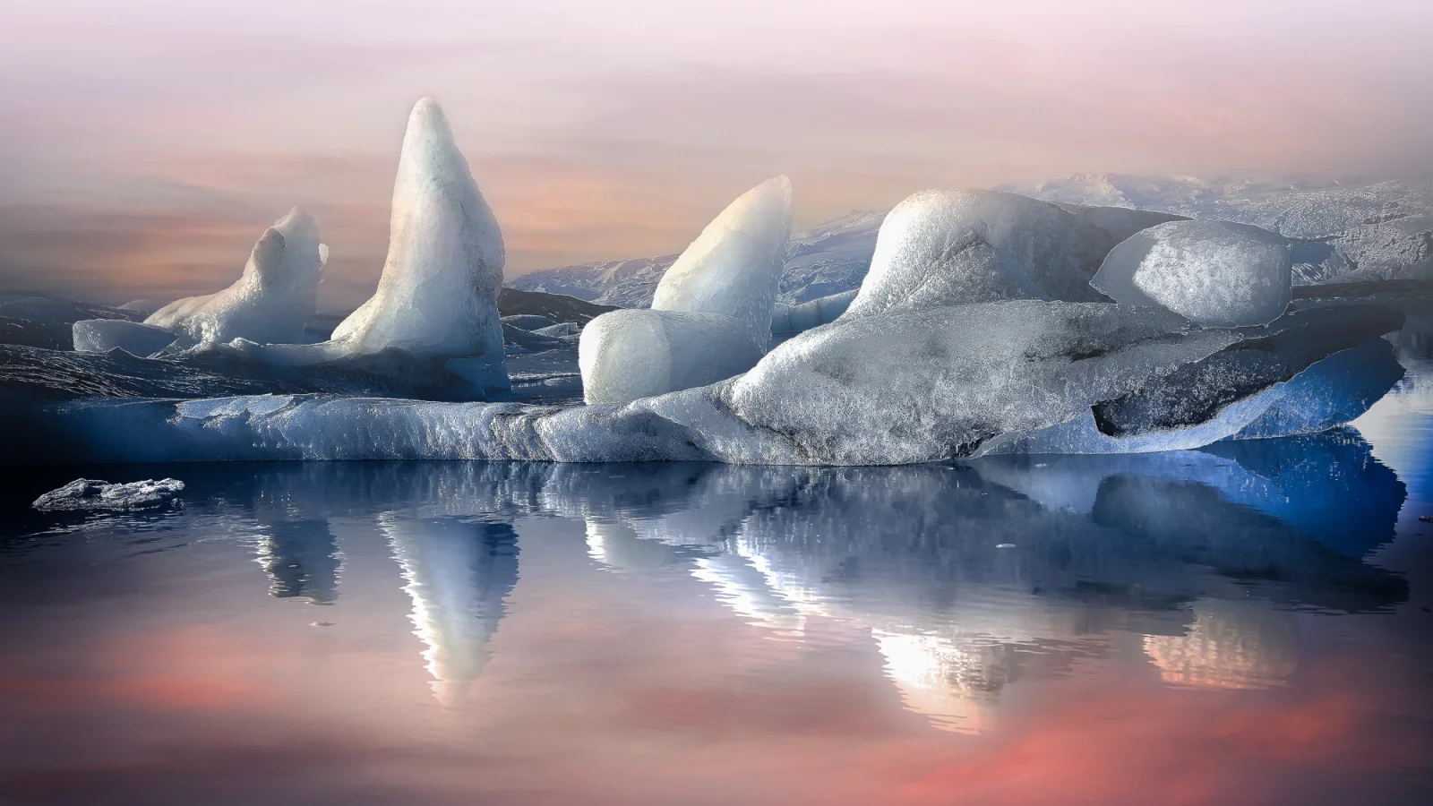 море, лёд