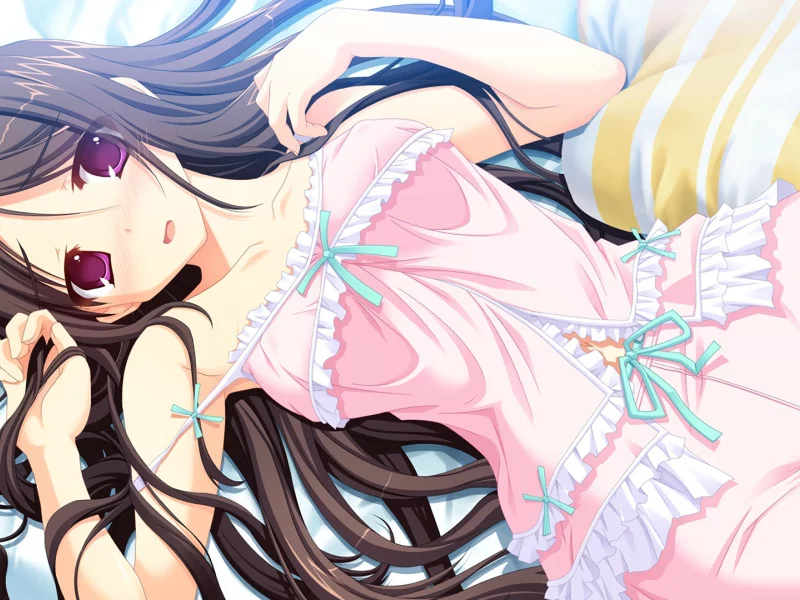 anime, ecchi, pijamas