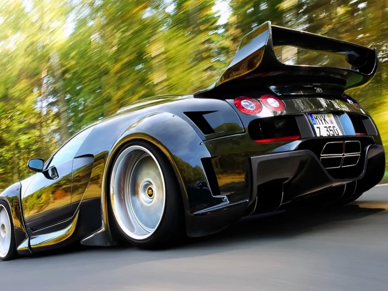 авто, суперкар, bugatti, style, black