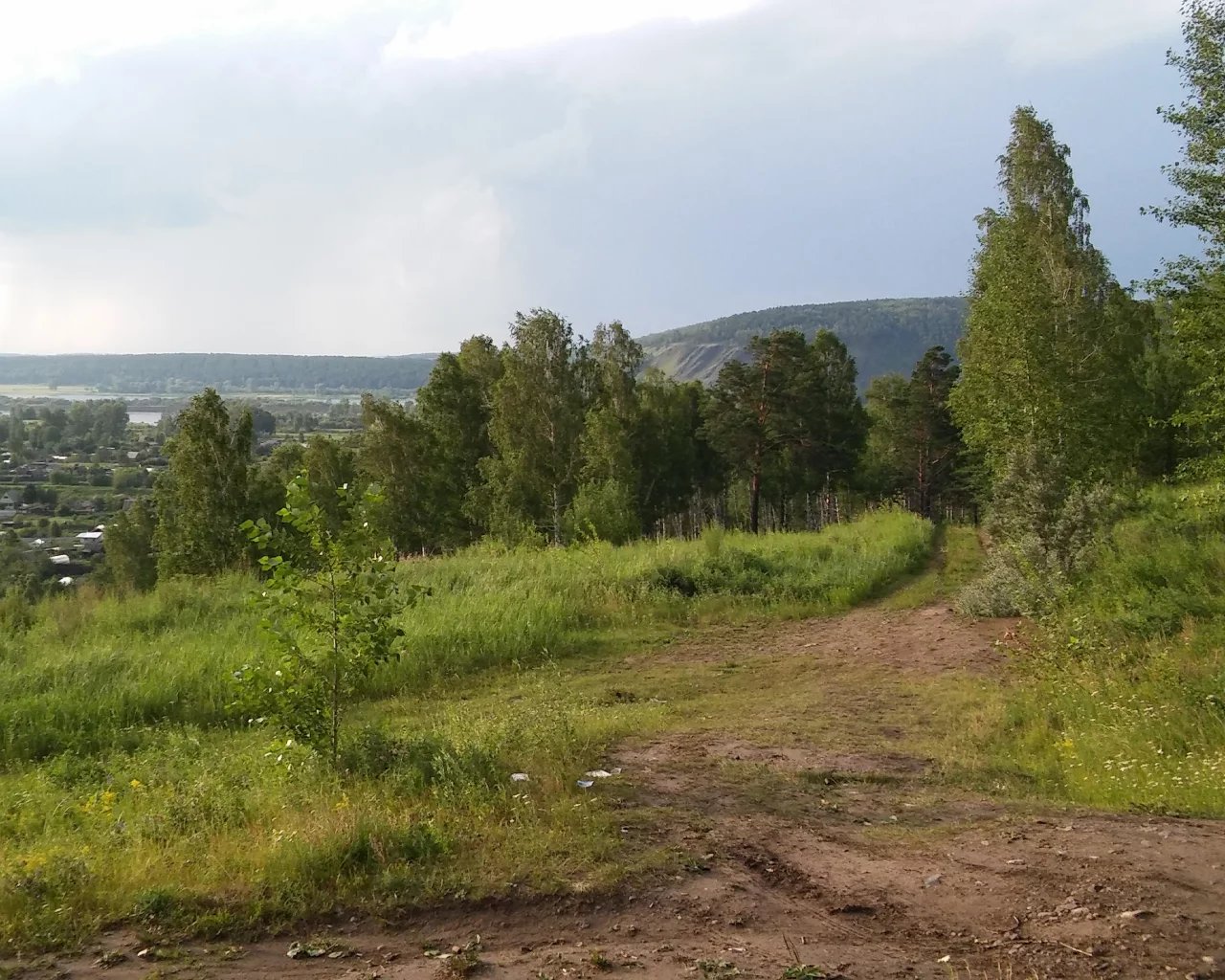 сибирь, матушка, перед грозой