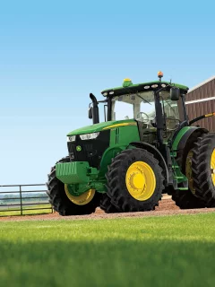 john deere, трактор