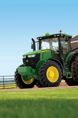 john deere, трактор