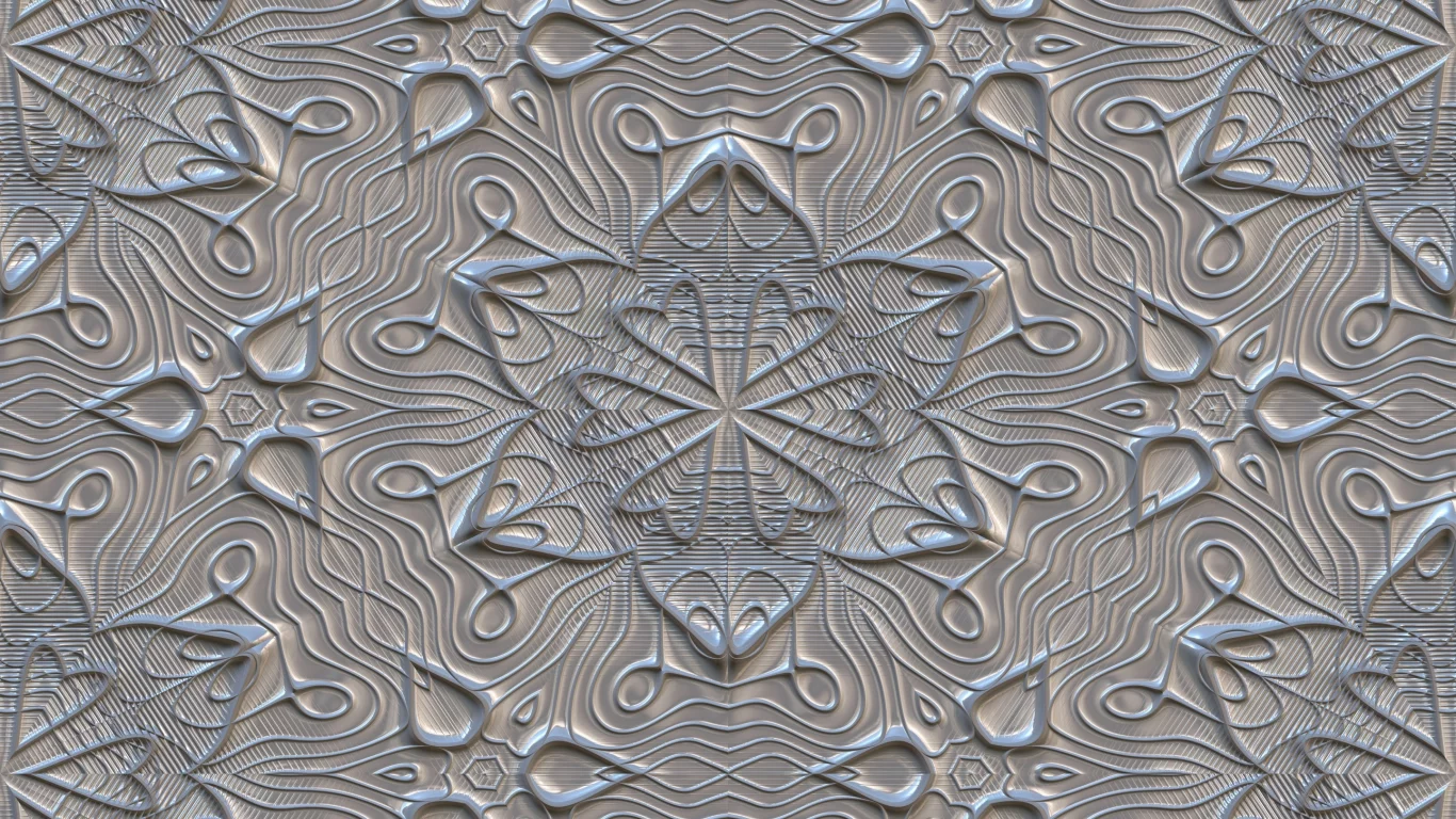 цветы, серый, фон, узор, текстура, орнамент, texture, gray, metalic