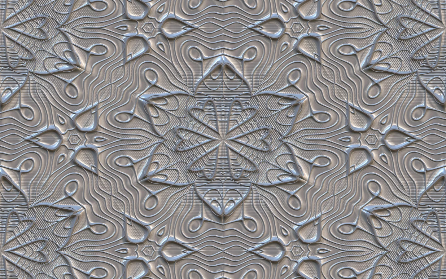 цветы, серый, фон, узор, текстура, орнамент, texture, gray, metalic