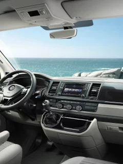 volkswagen, vw, микроавтобус, фольксваген, торпеда, руль, салон, машины, интерьер