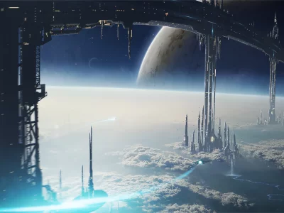 платформа, орбитальное кольцо, арт, космос, future, platform, ring of heaven, ring, heaven, orbital, spaceship, artwork, action, adventure, planet, armada, aero, space, see, in, spaceship, ship, star, sky, day, sun, aeonlux, wide