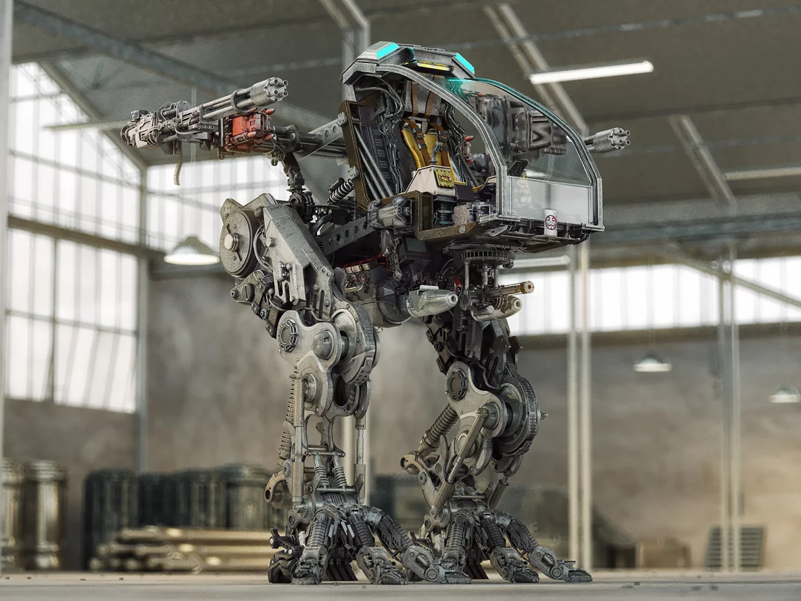 шагающий танк, лёгкий, будущее, ангар, арт, walking tank, light, hangar, mech, alexichim, tank, future, gunship, art, artwork, action, adventure, planet, armada, aero, space, see, ship, star, sky, day, sun, white, wide