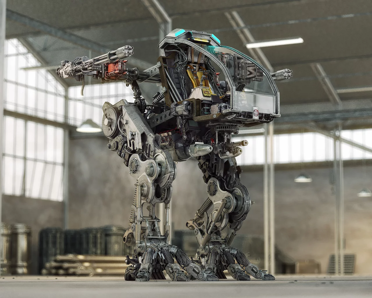 шагающий танк, лёгкий, будущее, ангар, арт, walking tank, light, hangar, mech, alexichim, tank, future, gunship, art, artwork, action, adventure, planet, armada, aero, space, see, ship, star, sky, day, sun, white, wide