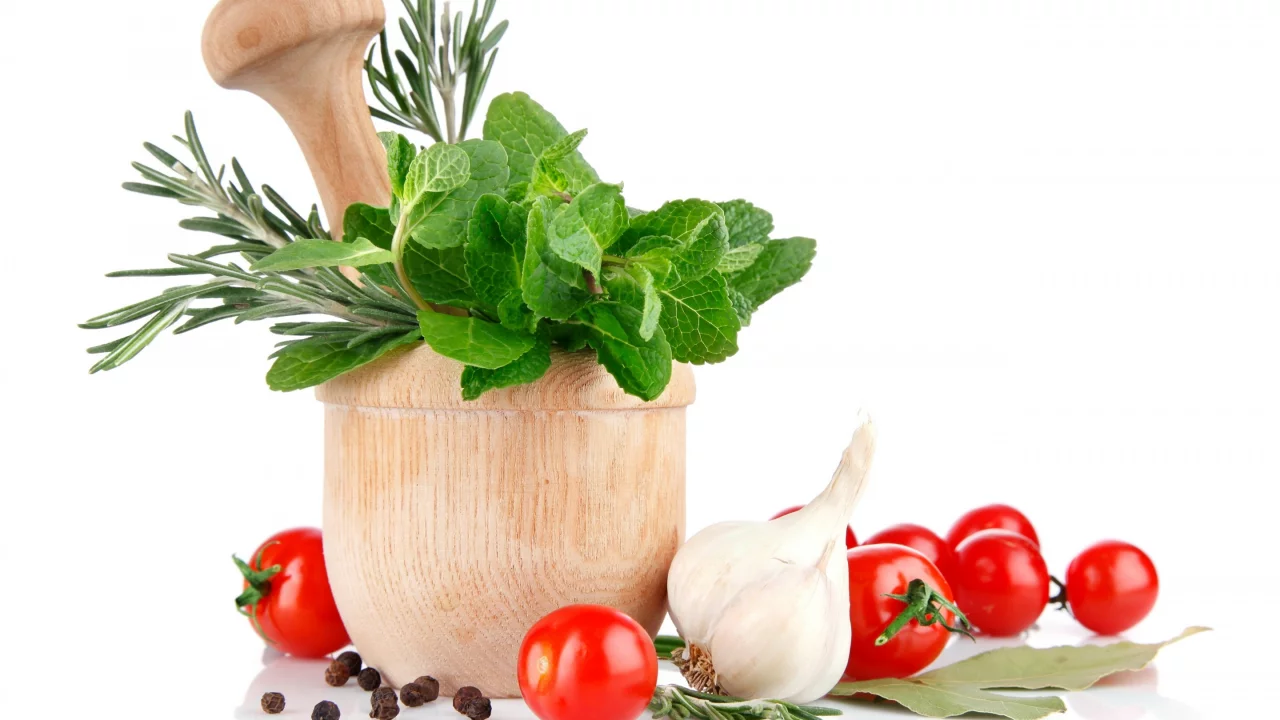 tomatoes, зелень, помидоры, специи, vegetables