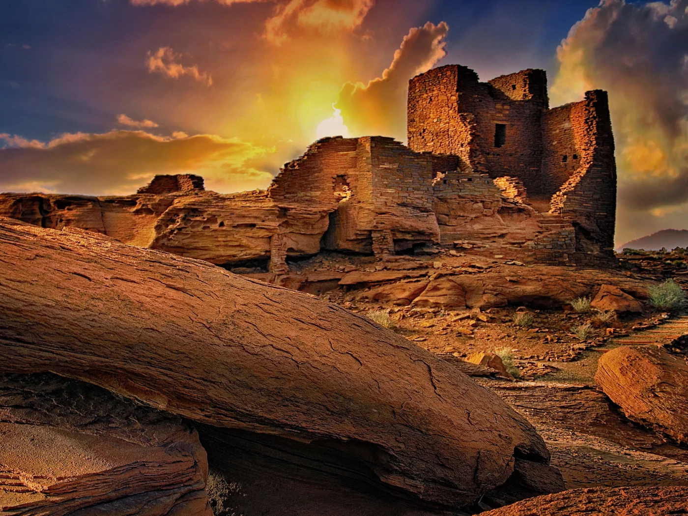 landscape, sunset, outdoor, nature