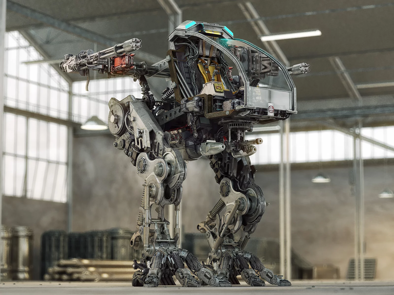 шагающий танк, лёгкий, будущее, ангар, арт, walking tank, light, hangar, mech, alexichim, tank, future, gunship, art, artwork, action, adventure, planet, armada, aero, space, see, ship, star, sky, day, sun, white, wide