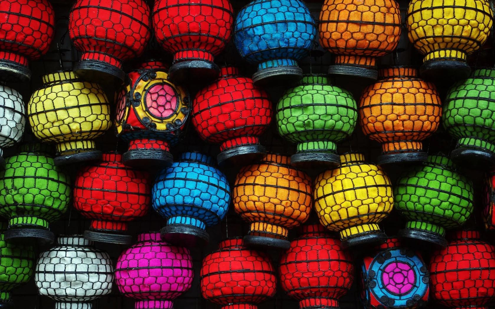 light, lanterns, colorful