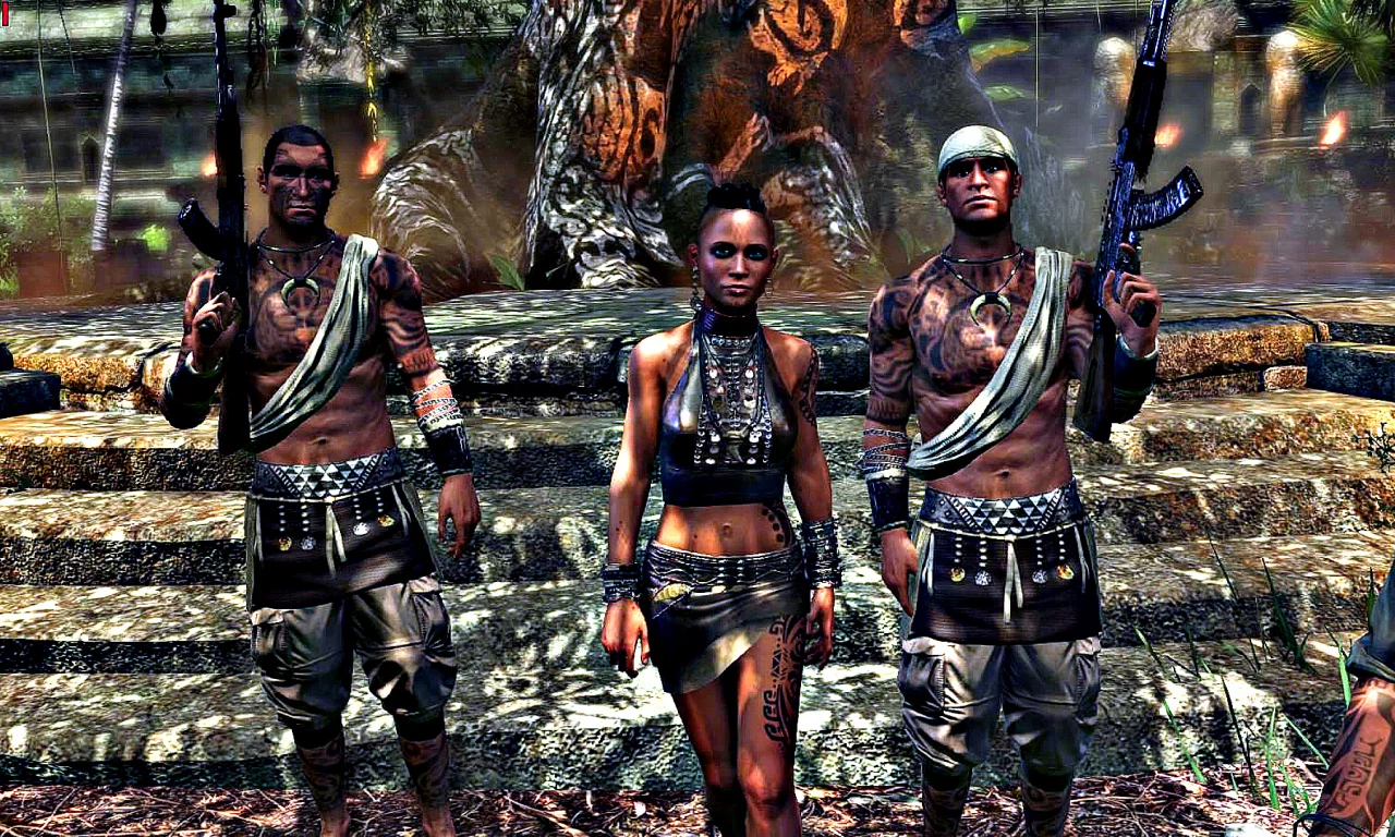 far cry 3, цитра, воины, охрана