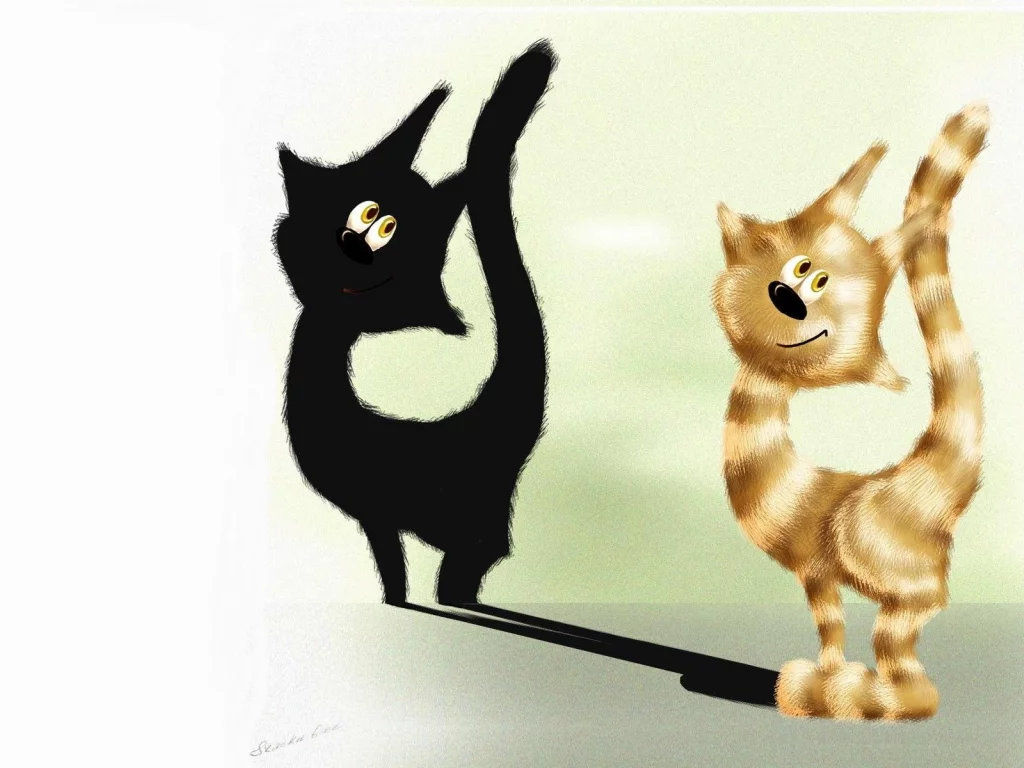 взгляд, когти, лапа, кот, котэ