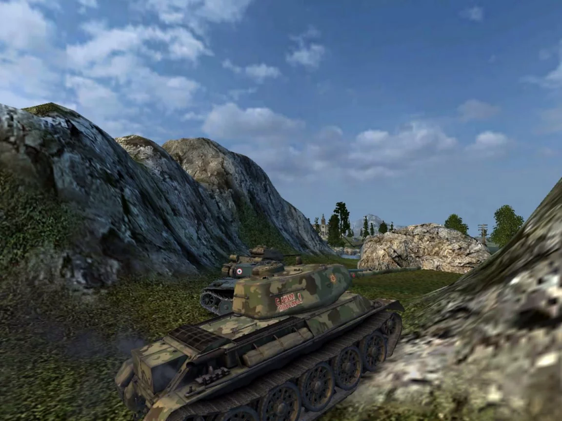 world of tanks, т 43, танк, ссср, в бою