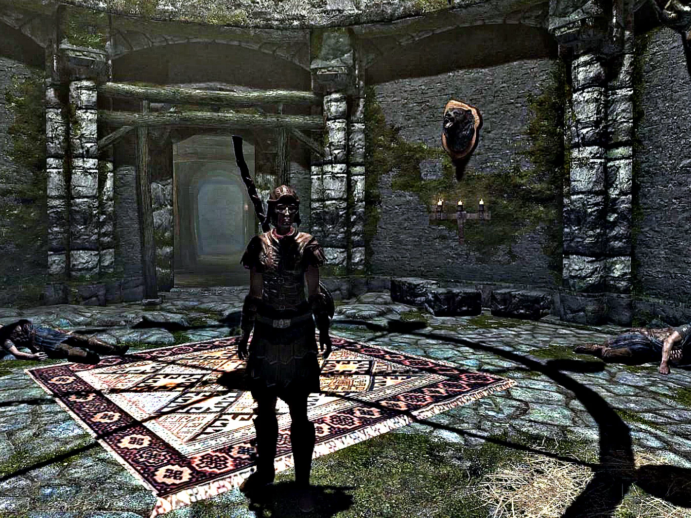 skyrim, рыцарь, женщина, доспехи