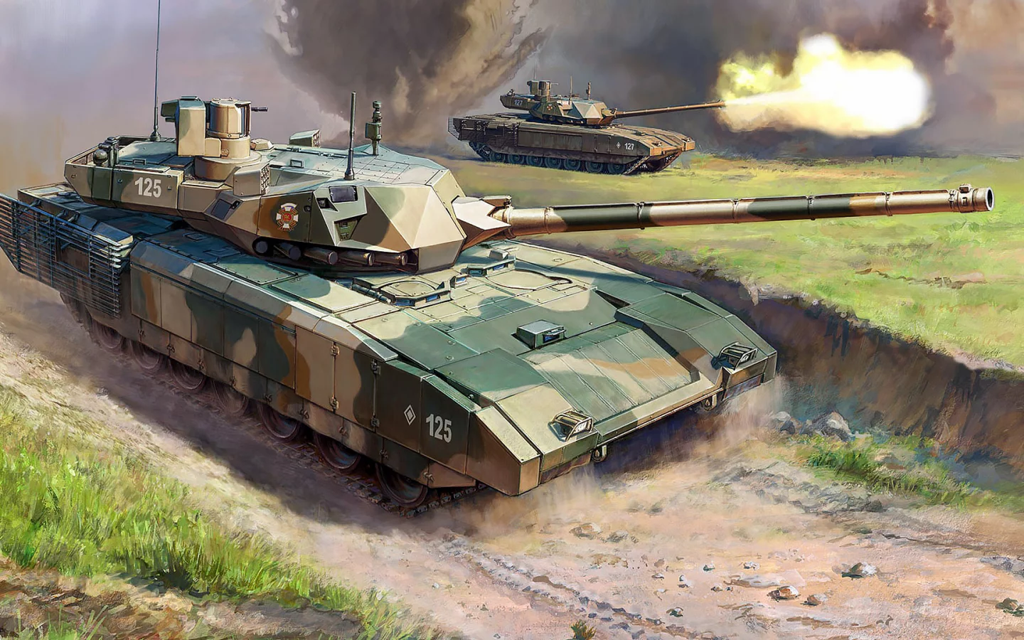 основной, боевой, танк, армата, т14, гвардия, пушка, 125мм, 152мм, арт, main, battle, tank, guard, armata, t14, art, gun, 125mm, 152mm, armed, combat, vehicle, rus, art, tank, combat, armor, armored, military, weapon, weapons, gun, dark, see, field,