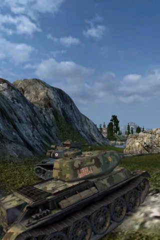 world of tanks, т 43, танк, ссср, в бою