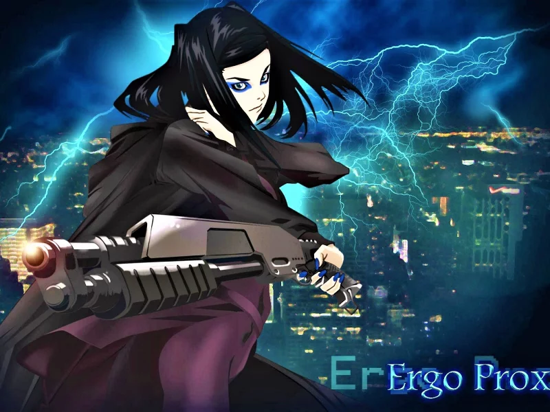 девушка, аниме, ergo proxy
