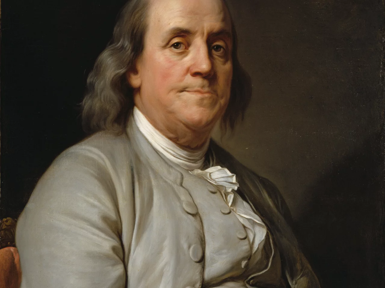 арт, живопись, картина, joseph siffred duplessis, benjamin franklin