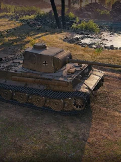 игра, арт, world of tanks, танк, немецкий, tiger 1, рассвет, солдаты, wargaming net