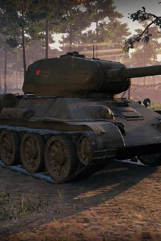 игра, арт, world of tanks, танк, ссср, т3485м, рассвет, wargaming net