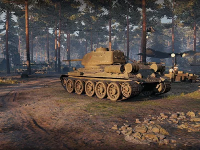 игра, арт, world of tanks, танк, ссср, т 34 85, рассвет, wargaming net
