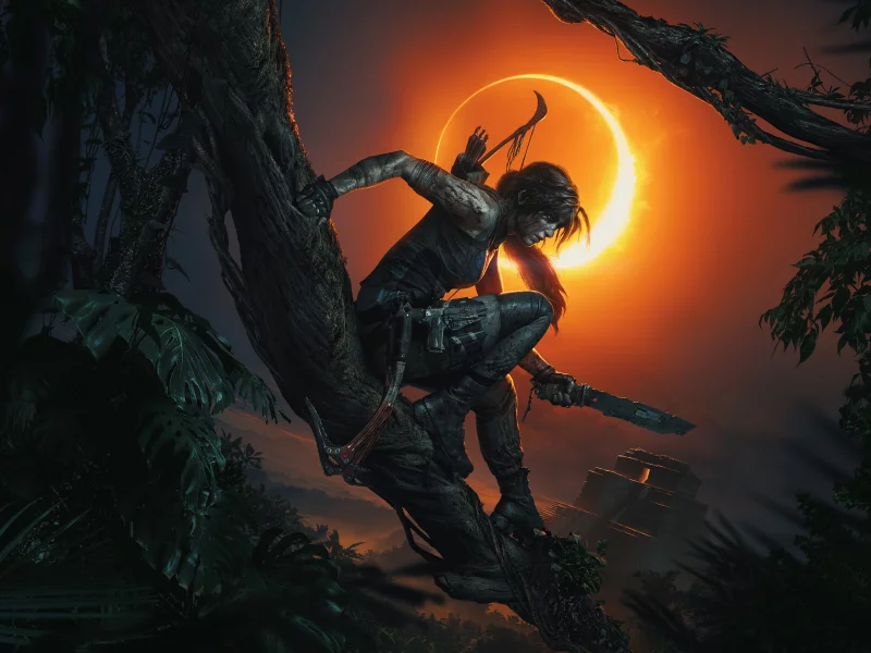 арт, игра, shadow of the tomb raider, lara croft, лара крофт, tomb raider, расхитительница гробниц